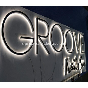Back Lit Channel Letter Signs